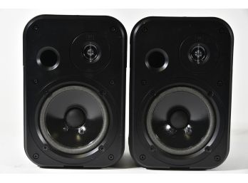 2 JBL Professional Control 1 Pro Speakers With Wall Mounts Set 1