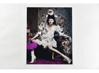 Steven Klein Woman With Heels Photographic Print
