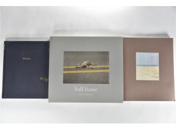 Trio Of Books - Wake, Half Frame, Catherine Feric