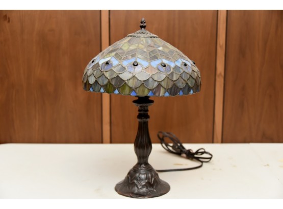 Tiffany Style Table Lamp - Composite Shade