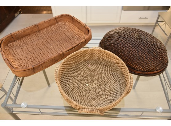 Trio Of Beautiful Baskets