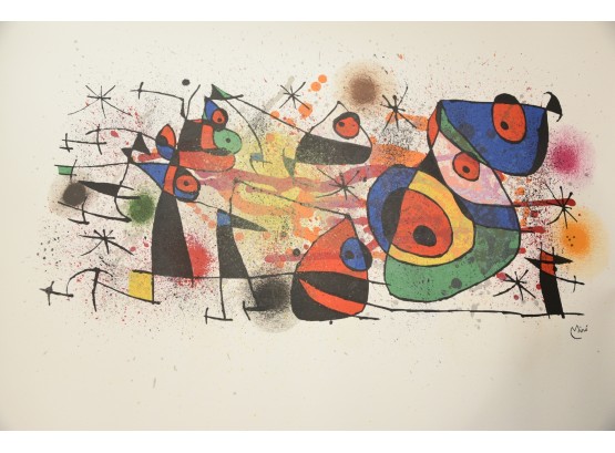 Joan Miro Sculptures III Unframed Print (#50)