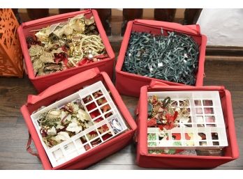 Vintage Christmas Decor Collection (4 Boxes)