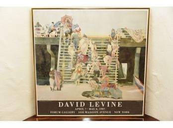 David Levine Poster 'descent Into Coney' (#40)
