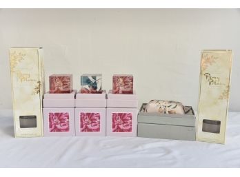 Fringe Paperweights, Soap & Peony Blanc Diffusers (#71)