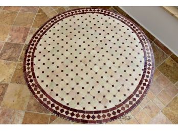 Mosaic Round Dining Table