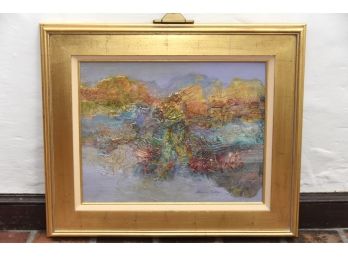 Framed Oil On Canvas Painting Signed By Shannon Kelly