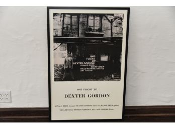 One Flight Up, Dexter Gordon Framed Poster