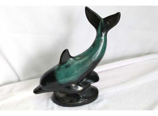Ceramic Dolphin Figurine