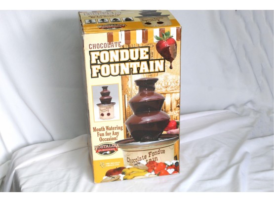 Chocolate Fondue Fountain New In Box
