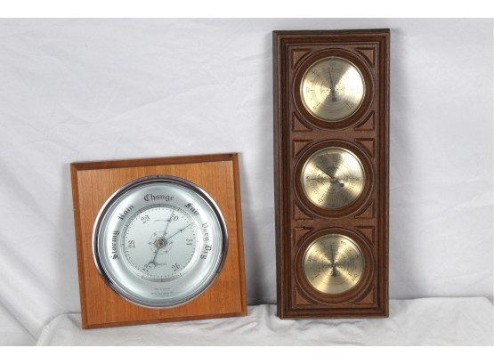 Vintage Weather Barometers