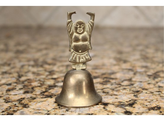 Miniature Brass Buddha Bell