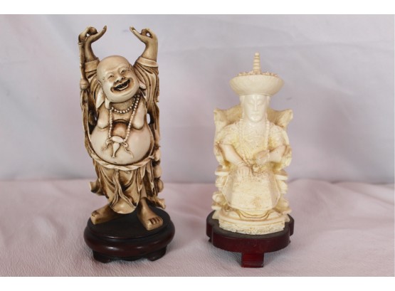 Carved Asian Figurines