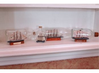Souvenir Ship In Bottle Collection