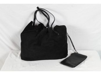 Tiffany & Co. Black Handbag & Purse Including Box