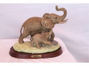Ceramic Elephant Figurine