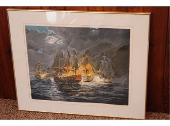 War Ships Signed & Numbered With COA