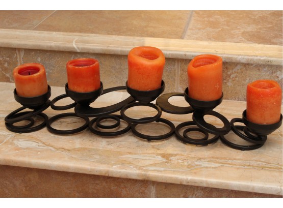 Decorative Candle Holder 24 Inches Long
