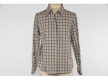Doncaster Plaid Shirt - Size 8 - MC131