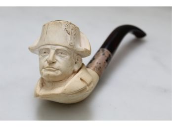 Vintage Meerschaum Pipe With Sterling Collar Lot 3