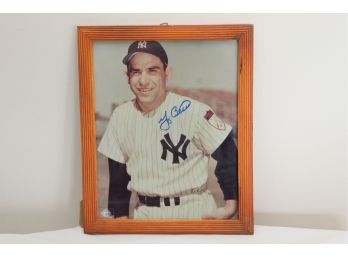 Yogi Berra Signed Photo Guaranteed Authentic