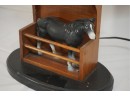Wooden Horse And Stable Lamp