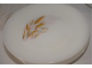 12 Piece Fire King Ovenware Painted Wheat Set Including Bowls And Plates