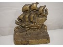 Hand Crafted PM Craftsman Nautical Cast Metal Bookends