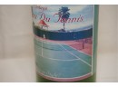 Trio Of Vintage Wine Bottles With Tennis Memorabilia -2