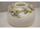 Pair Of Seymour Mann Jolie Fluers Floral Bone China Vases