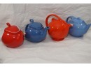 Group Of Hall's Superior Quality Kitchenware Teapots