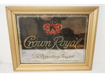 Framed Crown Royal Mirror
