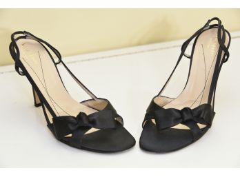 Kate Spade Black/Satin Lover Style Women's Shoes Size 7.5