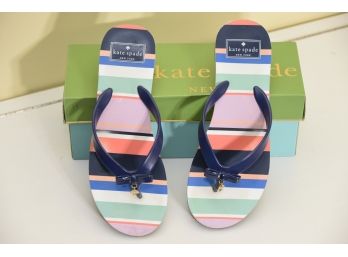 Kate Spade New Navy Rubber Women's Shoes Size 8