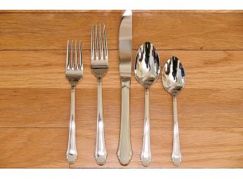 Gorham Stainless Steel 'Calais' 60pcs Flatware Set - 5 Piece Place Setting (quantity Of 12)