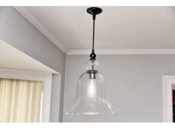 Glass Bell Light Fixture