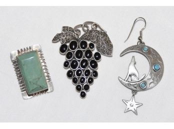 Sterling Silver Jewelry Lot - N140