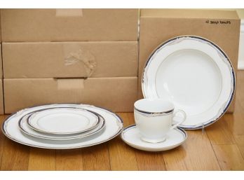 Gorham Golden Swirl China Set Service For 12