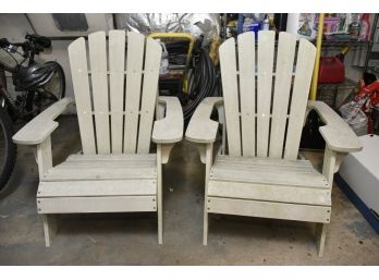 2 Composite Adirondack Chairs