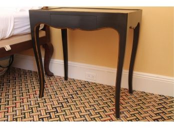 A Hand Painted Inlaid Side Table