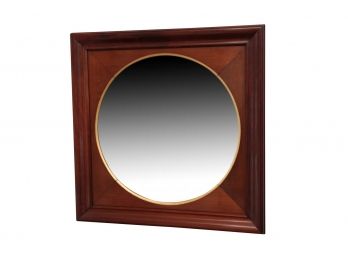 A Mahogany Framed Mirror
