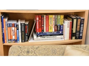 Group Of Books Including Travel Guides And More