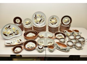 Stangl Pottery Golden Harvest Tea Cup And Plate Set (97 Piece Set)