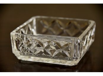 Crystal Glass Ash Tray