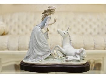 Lladro 1755 'The Princess And The Unicorn'  + ORIGINAL BOX - Limited Edition