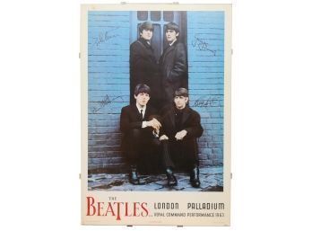 The Beatles London Palladium Original Poster