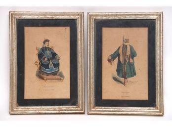 Pair Of Asian Framed Prints