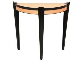Lee Weitzman Furniture Modern Demilune Table