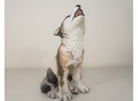 Vintage Grey Wolf Pup Lenox Figurine-2