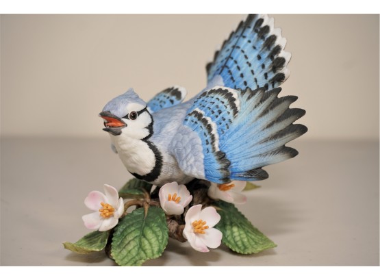 Vintage Lenox Blue Jay Fine Porcelain Figurine